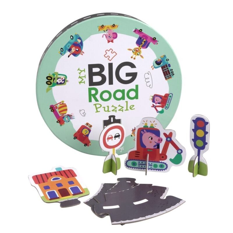 BARBO TOYS My Big Road Puzzle