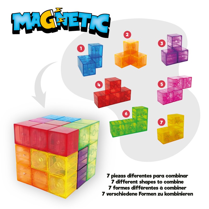 JUEGACONMIGO Magic Magnetic Cube
