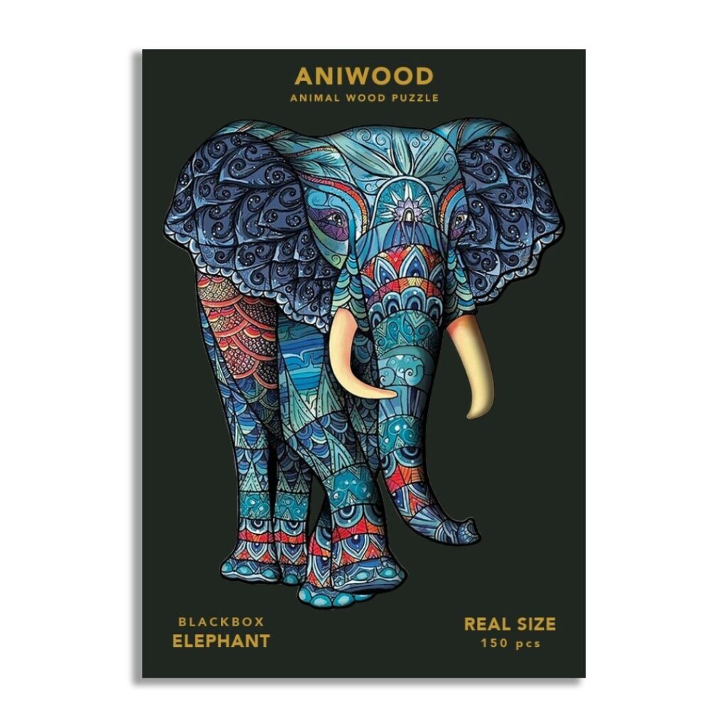 ANIWOOD Puzzle Elefante M